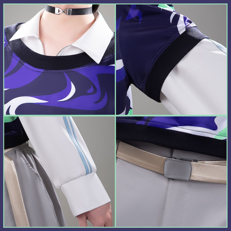 NIJISANJI Vtuber splare Hanakago Tsubasa Cosplay Costume New Outfit Cosonsen Custom Made