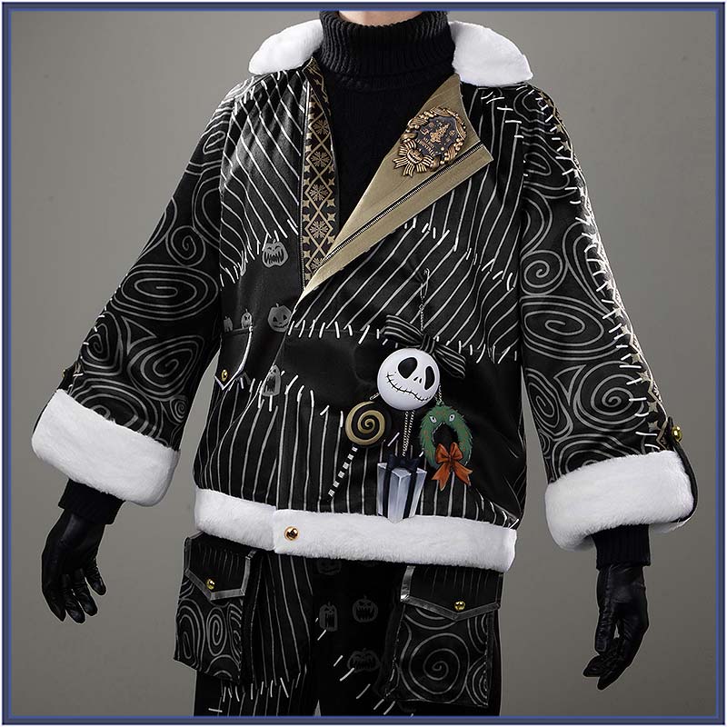 Twisted Wonderlan Ruggie Bucchi Cosplay Costume Lost in the Book with Tim Burton's The Nightmare Before Christmas Outfit Cosonsen Custom Made