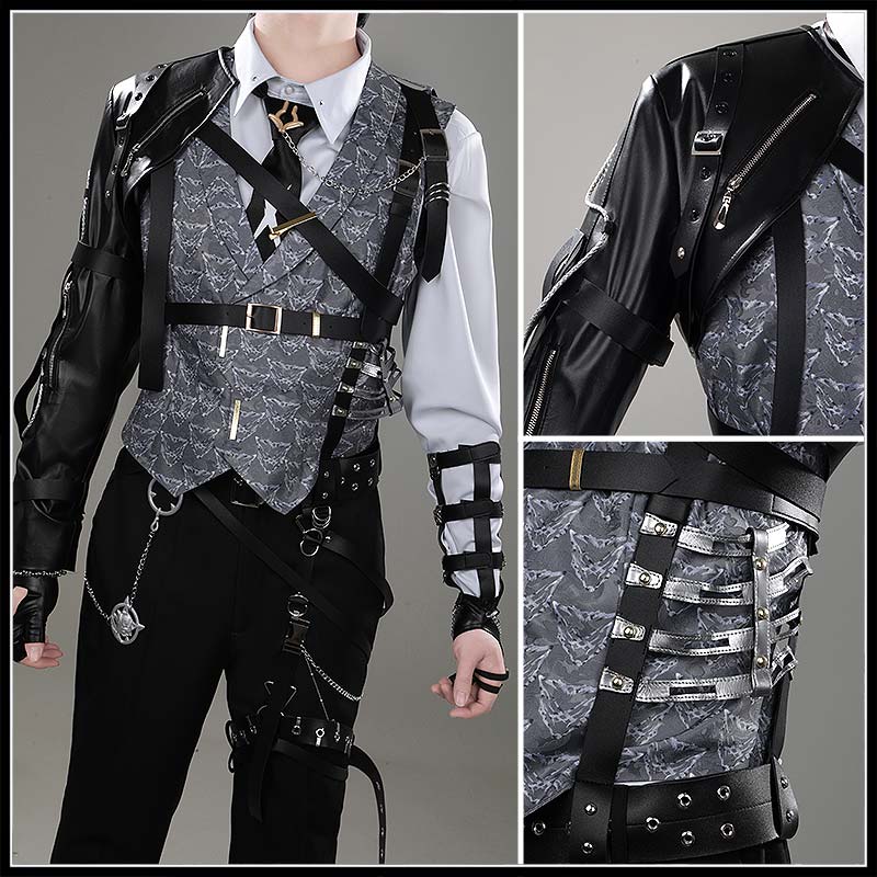 Nijisanji Vtuber Koyanagi Rou Cosplay Costume Combat Butler Suits Birthday New Outfit Cosonsen Custom Made