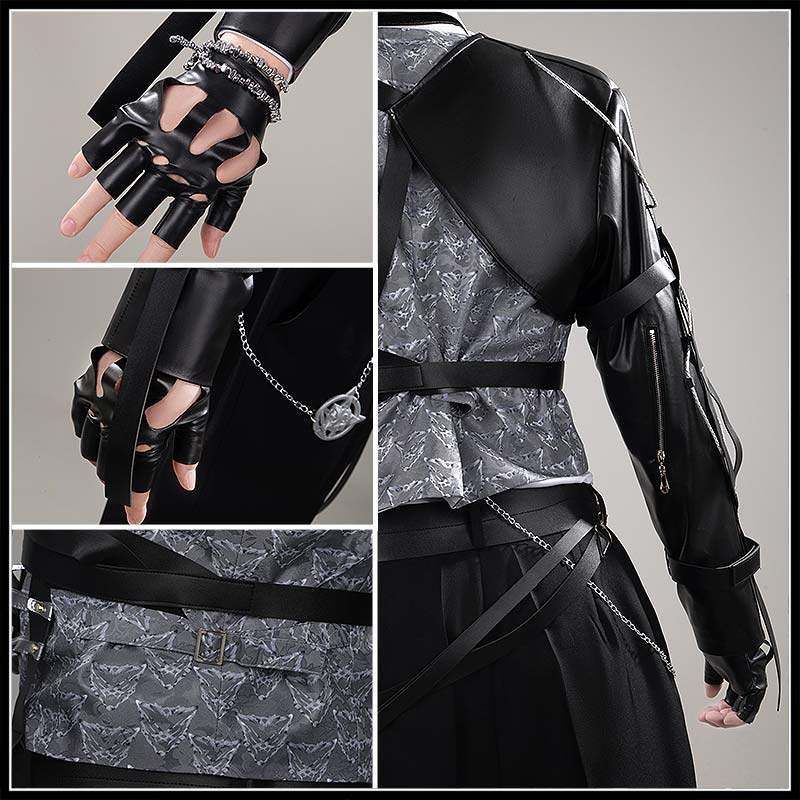 Nijisanji Vtuber Koyanagi Rou Cosplay Costume Combat Butler Suits Birthday New Outfit Cosonsen Custom Made