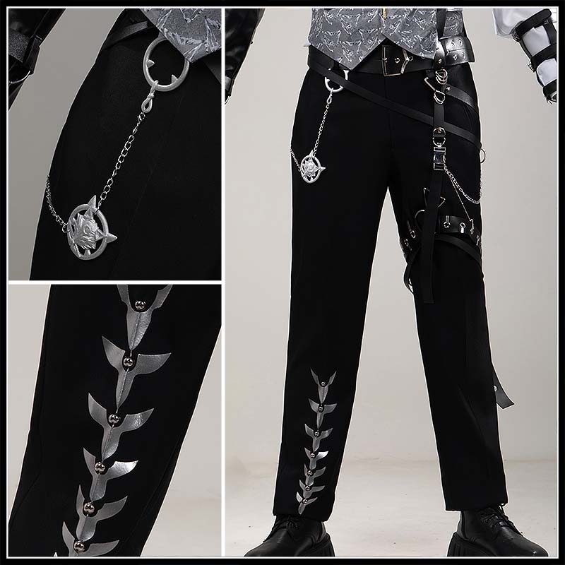 Nijisanji Vtuber Koyanagi Rou Cosplay Costume Combat Butler Suits Birthday New Outfit Cosonsen Custom Made