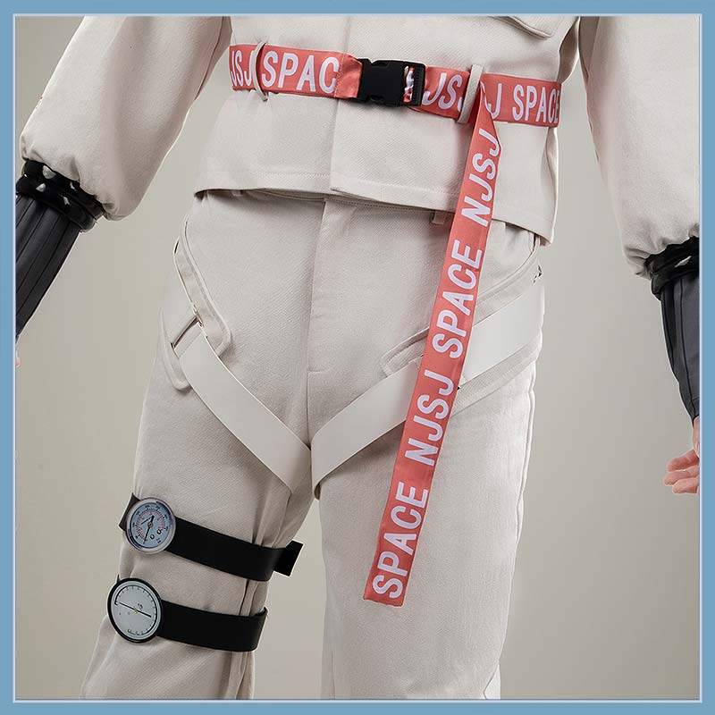 Nijisanji YouTuber Vtuber Kagami Hayato Cosplay Costume UCHU PARTY 4th Anniv. ROF-MAO Outfit Cosonsen Custom Made