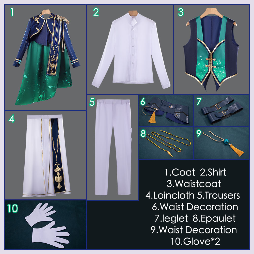 Nijisanji Vtuber 7th Anniversary live Overture Kaida Haru Cosplay Costume Uniform Outfit All Member Cosonsen Custom Made