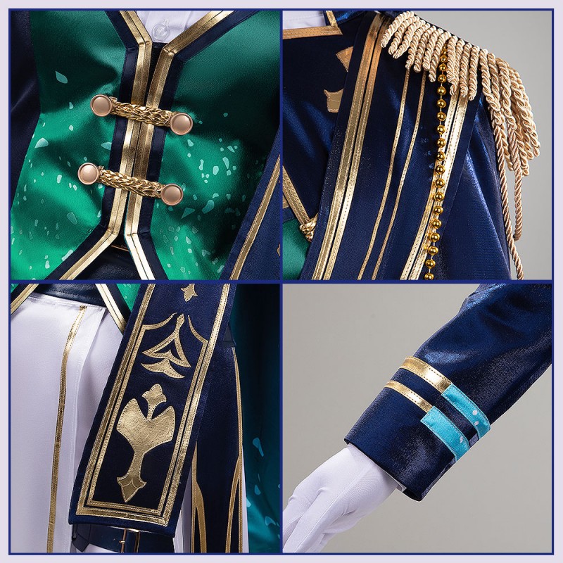 Nijisanji Vtuber 7th Anniversary live Overture Kaida Haru Cosplay Costume Uniform Outfit All Member Cosonsen Custom Made