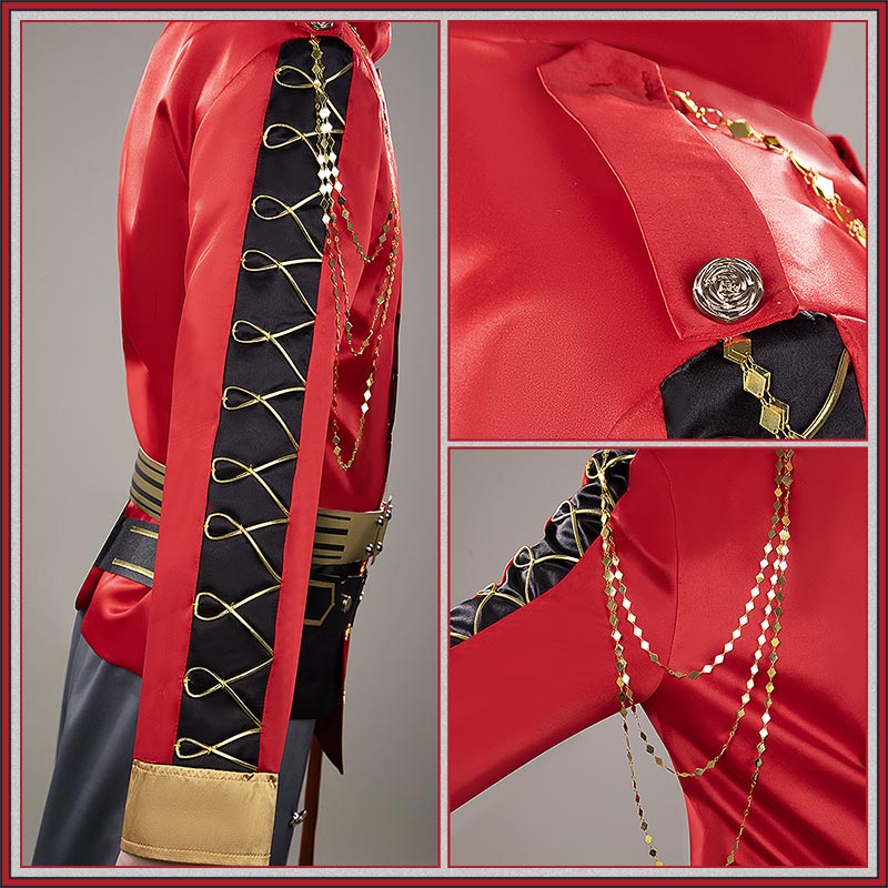 Nijisanji Vtuber IMPACT Kitami Yusei Cosplay Costume Team Sun Outfit Cosonsen Custom Made