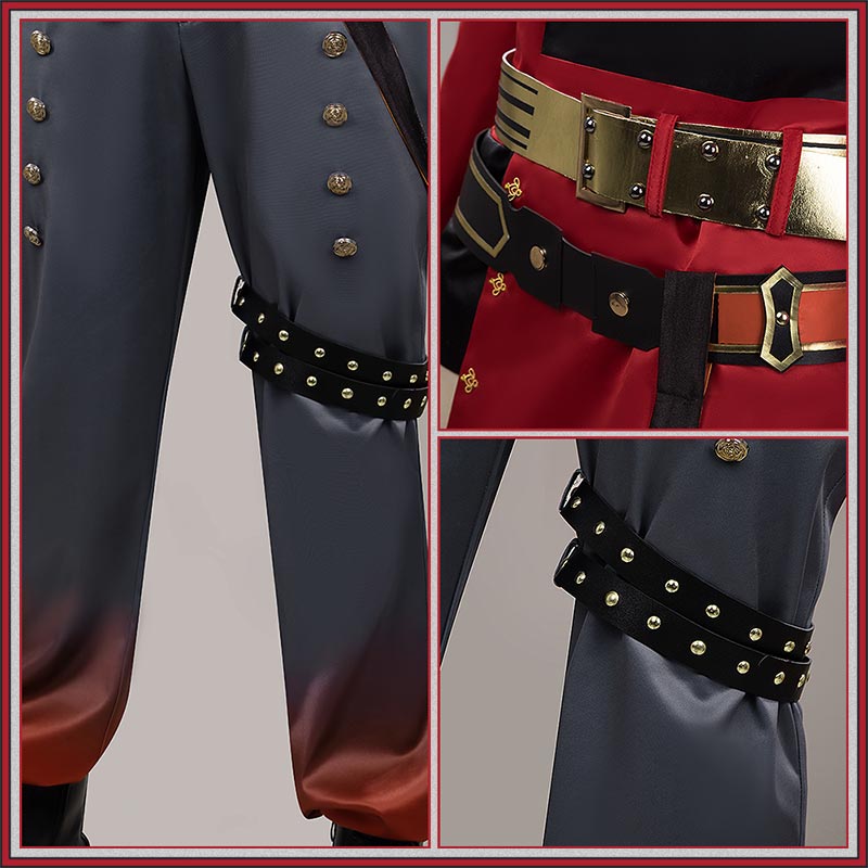 Nijisanji Vtuber IMPACT Kitami Yusei Cosplay Costume Team Sun Outfit Cosonsen Custom Made