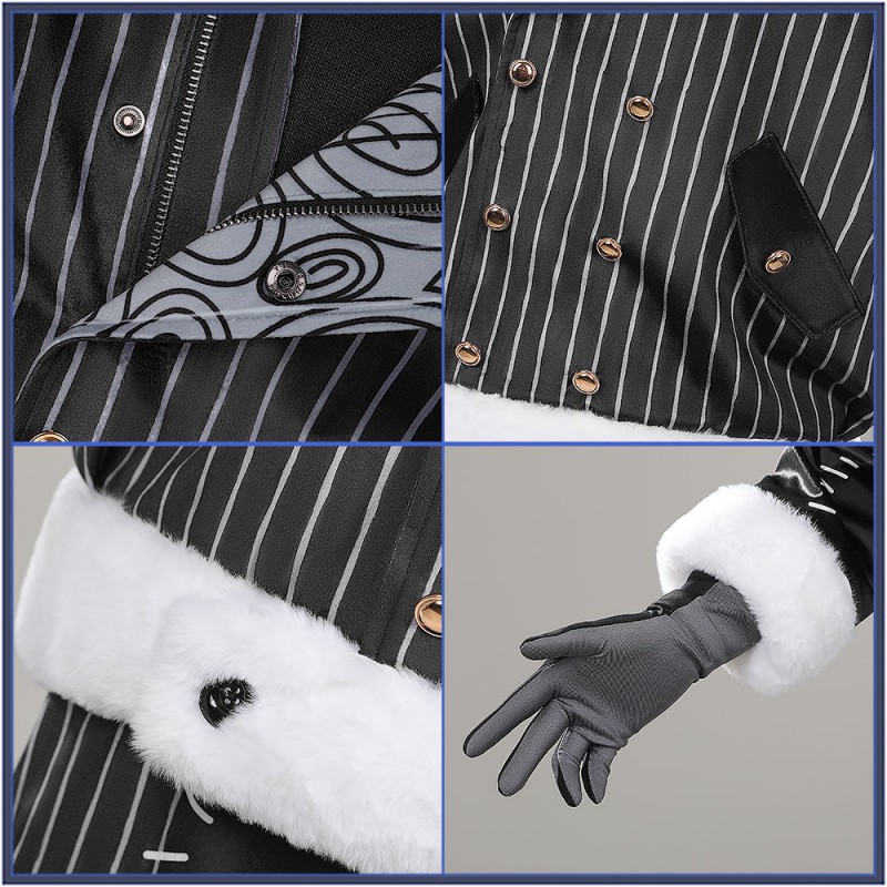 Twisted Wonderlan Lilia Vanrouge Cosplay Costume Lost in the Book with Tim Burton's The Nightmare Before Christmas Outfit Cosonsen Custom Made