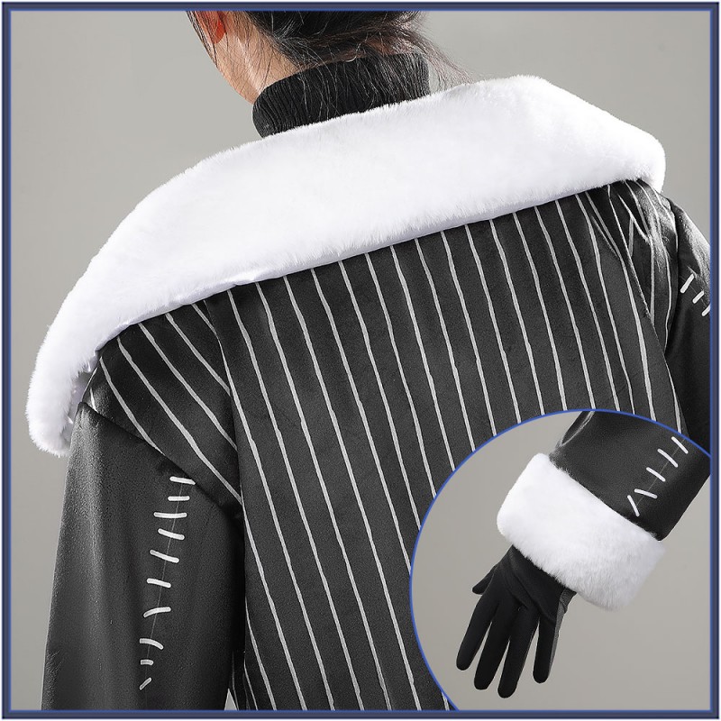 Twisted Wonderlan Lilia Vanrouge Cosplay Costume Lost in the Book with Tim Burton's The Nightmare Before Christmas Outfit Cosonsen Custom Made