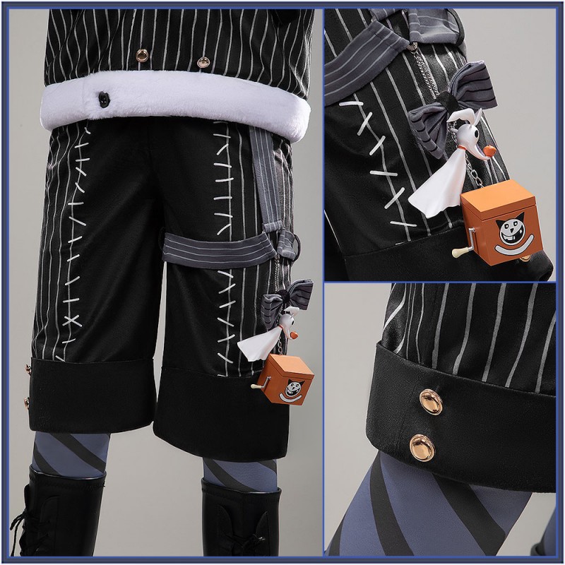 Twisted Wonderlan Lilia Vanrouge Cosplay Costume Lost in the Book with Tim Burton's The Nightmare Before Christmas Outfit Cosonsen Custom Made