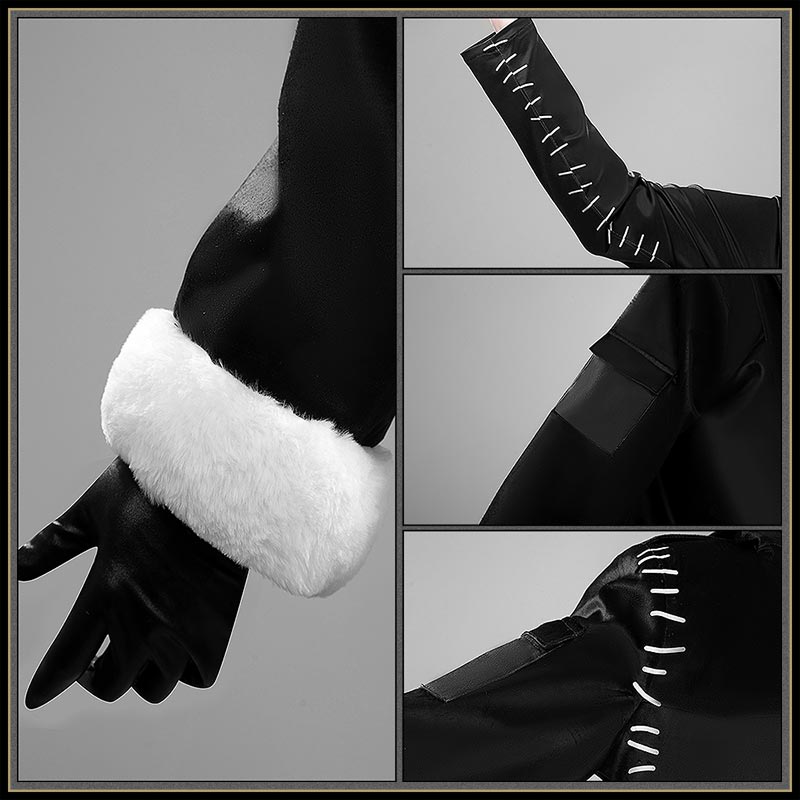 Twisted Wonderlan Heartslabyul Ace Trappola Cosplay Costume Lost in the Book with Tim Burton's The Nightmare Before Christmas The First Christmas Outfit Cosonsen Custom Made