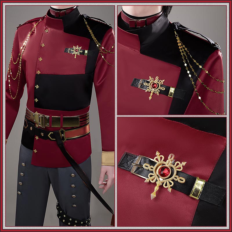 Nijisanji VOLTACTION 3SKM IMPACT Kitami Yusei Cosplay Costume Vtuber Team Sun Outfit Cosonsen Custom Made