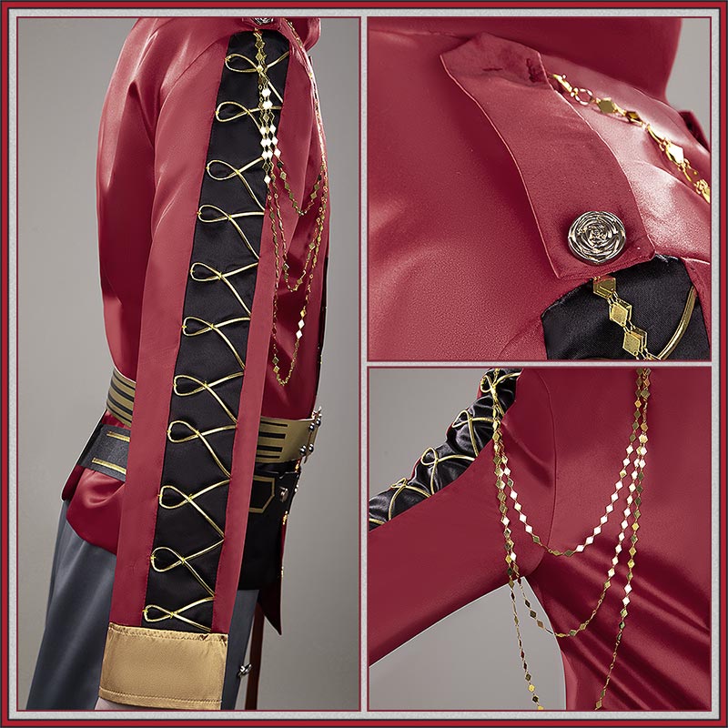 Nijisanji VOLTACTION 3SKM IMPACT Kitami Yusei Cosplay Costume Vtuber Team Sun Outfit Cosonsen Custom Made