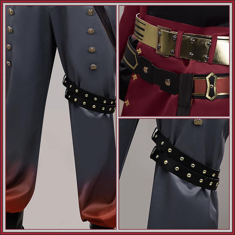 Nijisanji VOLTACTION 3SKM IMPACT Kitami Yusei Cosplay Costume Vtuber Team Sun Outfit Cosonsen Custom Made