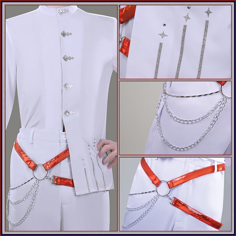 Nijisanji VOLTACTION 3SKM IMPACT Kaisei Cosplay Costume Vtuber Team Sun Outfit Cosonsen Custom Made