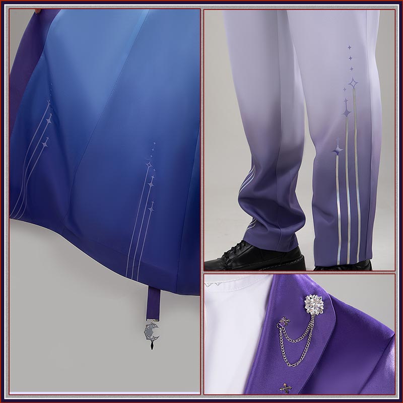 Nijisanji VOLTACTION 3SKM IMPACT Kaisei Cosplay Costume Vtuber Team Sun Outfit Cosonsen Custom Made