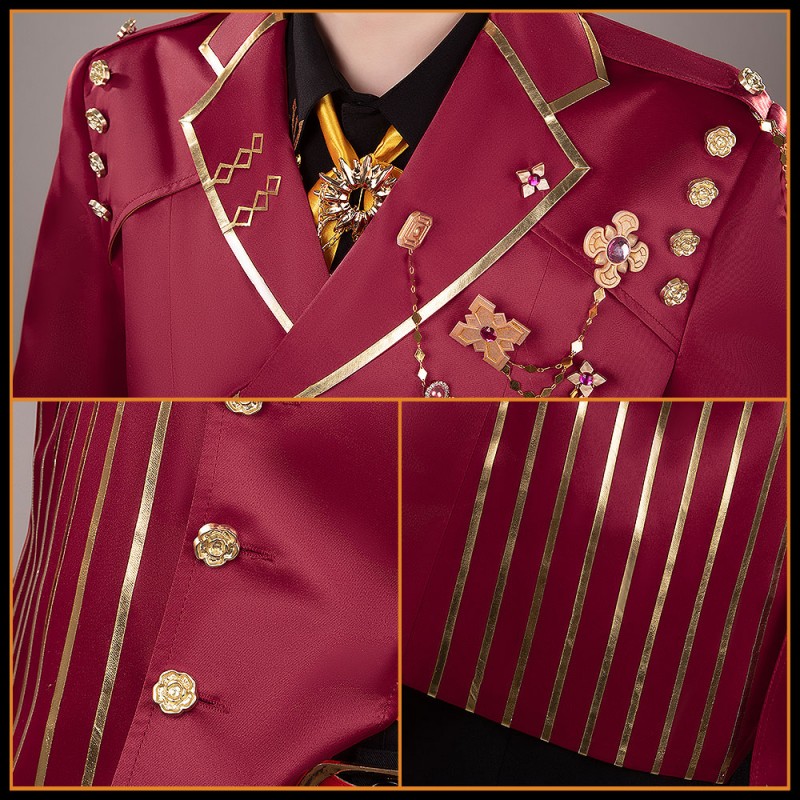 Nijisanji VOLTACTION 3SKM IMPACT Fura Kanato Cosplay Costume Vtuber Team Sun Outfit Cosonsen Custom Made