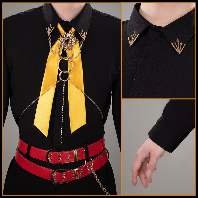 Nijisanji VOLTACTION 3SKM IMPACT Fura Kanato Cosplay Costume Vtuber Team Sun Outfit Cosonsen Custom Made