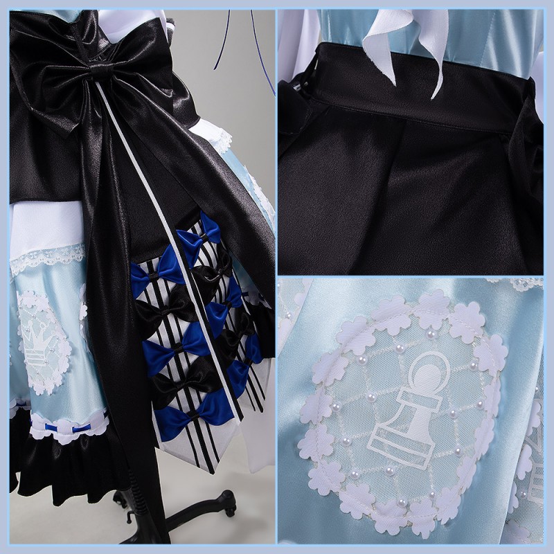 Arknights Rosmontis Cosplay Costume An Airy Dream Outfit Cosonsen Custom Made