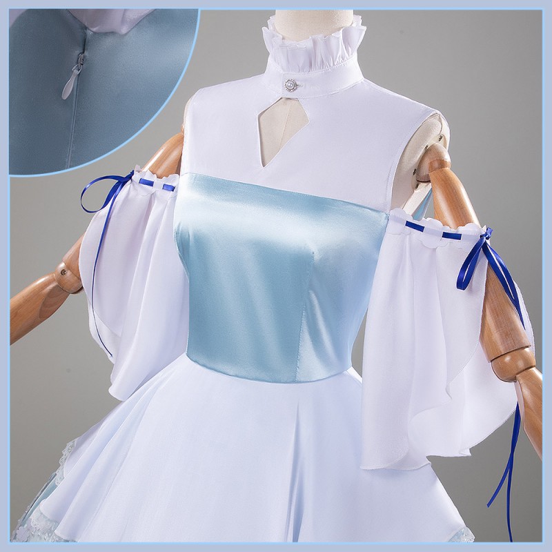 Arknights Rosmontis Cosplay Costume An Airy Dream Outfit Cosonsen Custom Made