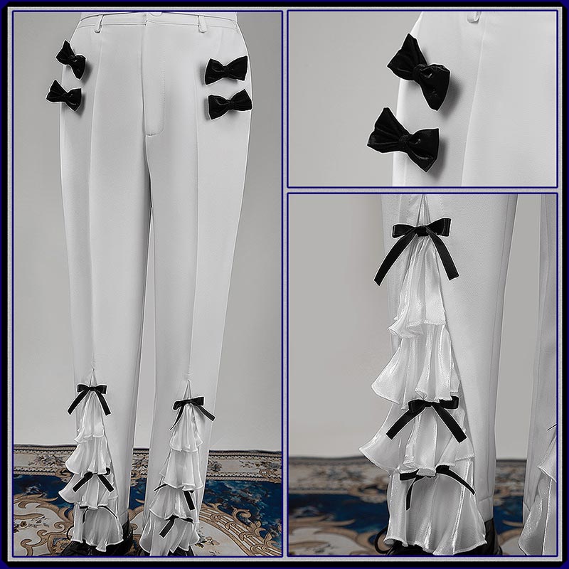 Nijisanji Vtuber Milan Kestrel Cosplay Costume Gothic Night Outfit Cosonsen Custom Made