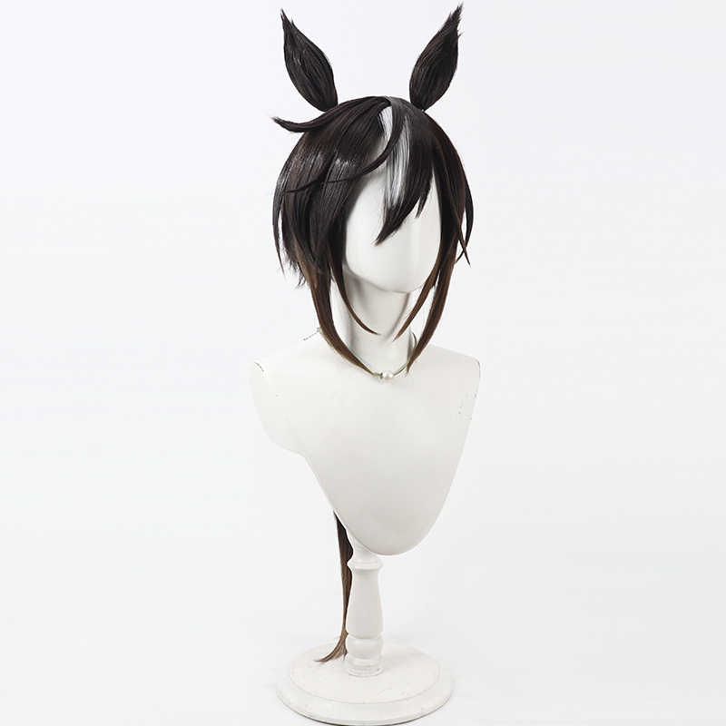 Umamusume Pretty Derby Stay Gold Cosplay Wig for Horse Girl Battle Outfit