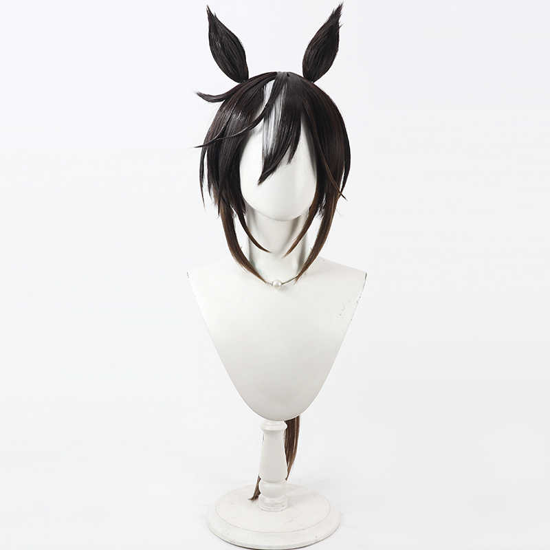 Umamusume Pretty Derby Stay Gold Cosplay Wig for Horse Girl Battle Outfit