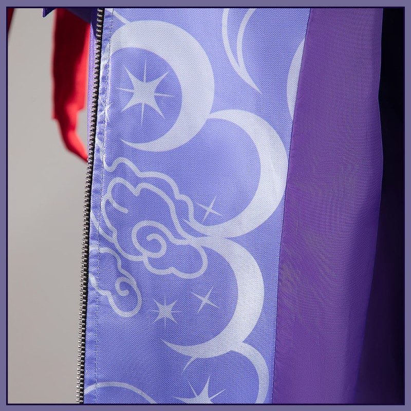 Nijisanji VOLTACTION 3SKM IMPACT Seraph Dazzlegarden Cosplay Costume Vtuber Team Moon Outfit Cosonsen Custom Made