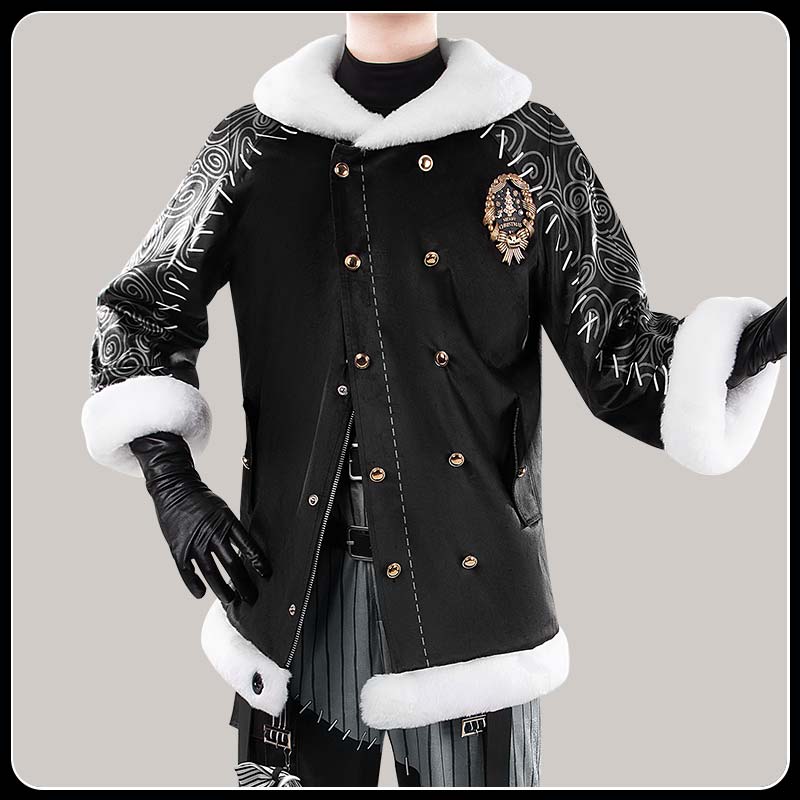 Twisted Wonderlan Cater Diamond Cosplay Costume Lost in the Book with Tim Burton's The Nightmare Before Christmas Outfit Cosonsen Custom Made