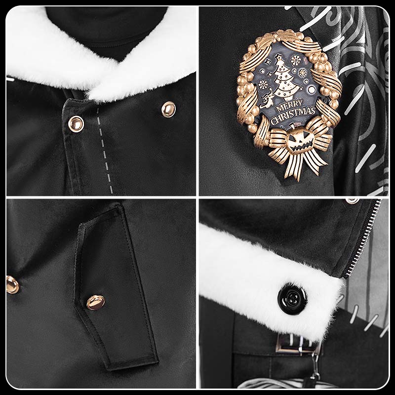 Twisted Wonderlan Cater Diamond Cosplay Costume Lost in the Book with Tim Burton's The Nightmare Before Christmas Outfit Cosonsen Custom Made