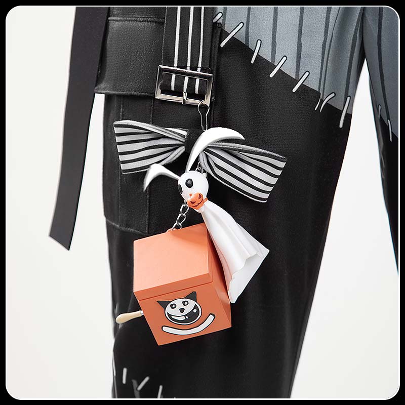 Twisted Wonderlan Cater Diamond Cosplay Costume Lost in the Book with Tim Burton's The Nightmare Before Christmas Outfit Cosonsen Custom Made