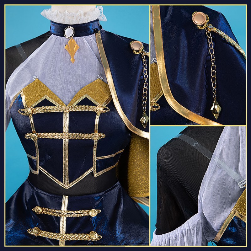 NIJISANJI Vtuber 5th Anniversary LIVE SYMPHONIA Petra Gurin Cosplay Costume Custom Made Cosonsen
