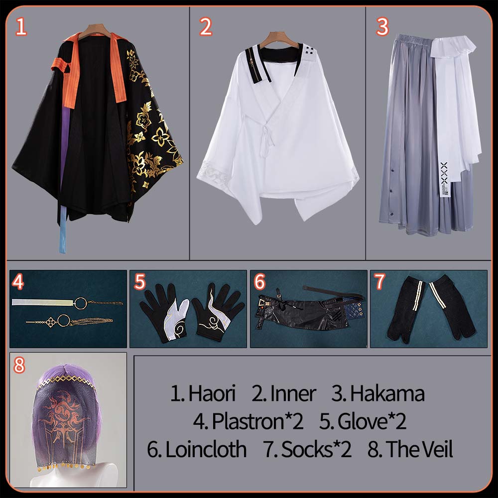 Nijisanji Vtuber Fura Kanato Cosplay Costume New Years Outfit Cosonsen Custom Size