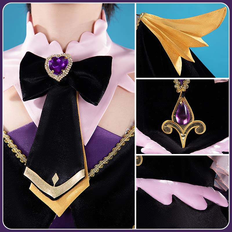 Star Detective Precure Moria Ruruka Cure Arcana Shadow Cosplay Costume Cute Dress Outfit Cosonsen Custom Made