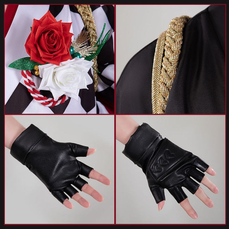 Twisted Wonderlan Heartslabyul Ace Trappola Cosplay Costume Sam's New Year Sale 2026 Outfit Cosonsen Custom Made