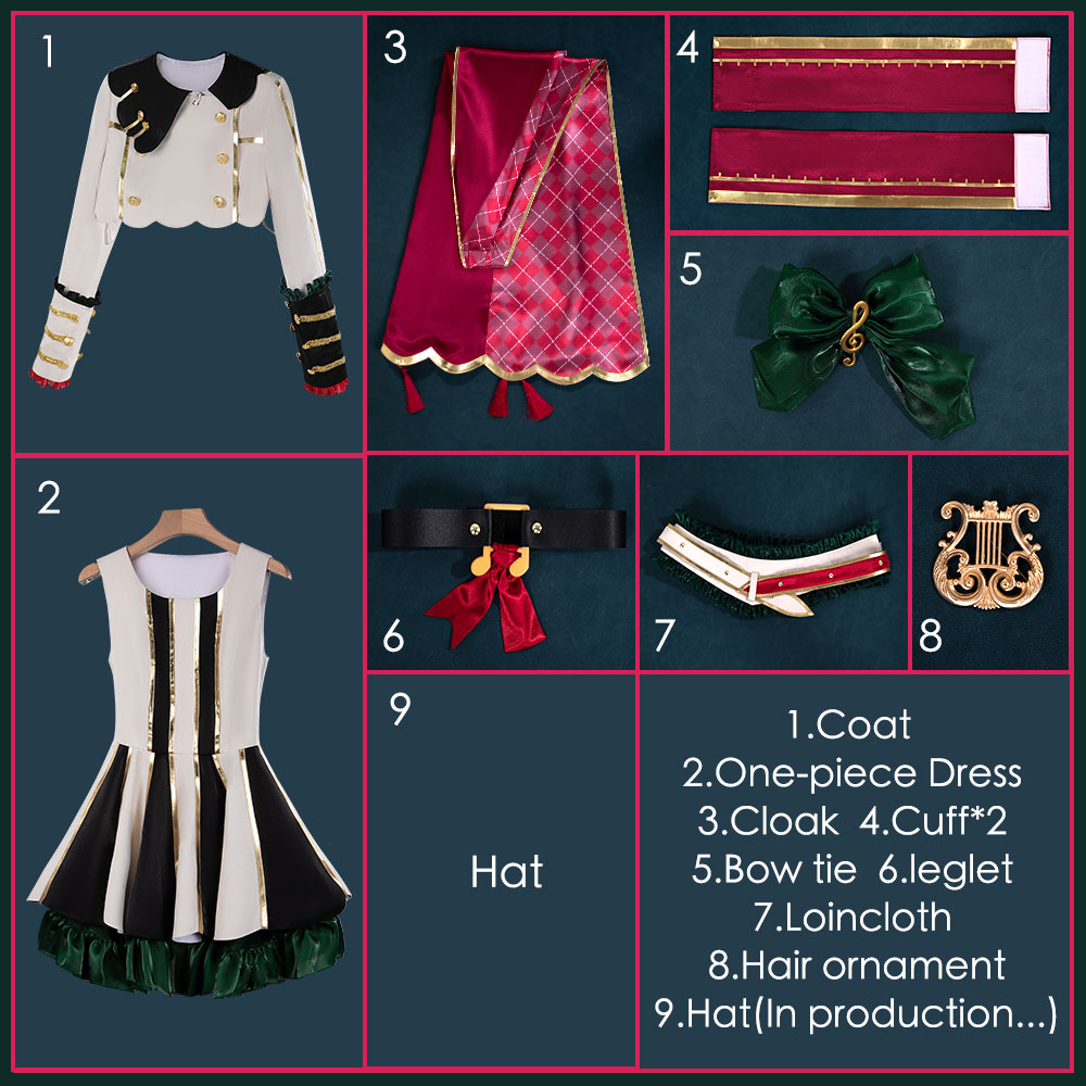 Umamusume Pretty Derby Marche Lorraine Cosplay Costume Horse Girl Outfit Cosonsen Custom Made