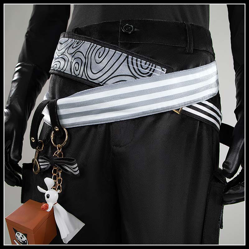 Twisted Wonderlan Diasomnia Silver Cosplay Costume Lost in the Book with Tim Burton's The Nightmare Before Christmas Outfit Cosonsen Custom Made