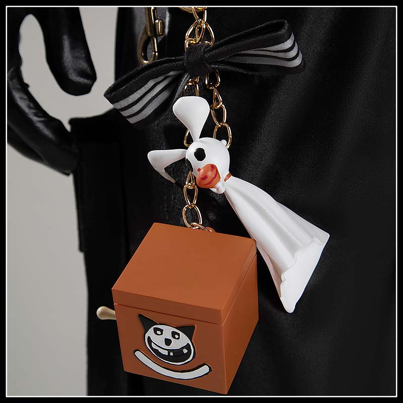 Twisted Wonderlan Diasomnia Silver Cosplay Costume Lost in the Book with Tim Burton's The Nightmare Before Christmas Outfit Cosonsen Custom Made