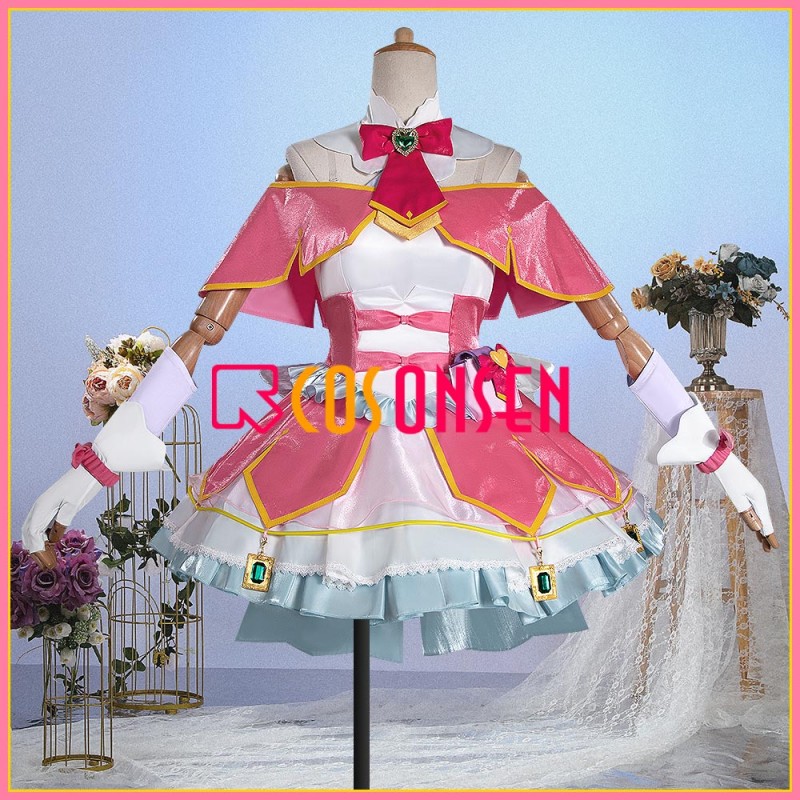 Star Detective Precure Cure Mystique Cosplay Costume Cute Dress Outfit Cosonsen Custom Made
