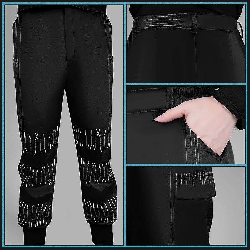 Twisted Wonderlan Rook Hunt Cosplay Costume Lost in the Book with Tim Burton's The Nightmare Before Christmas Outfit Cosonsen Custom Made