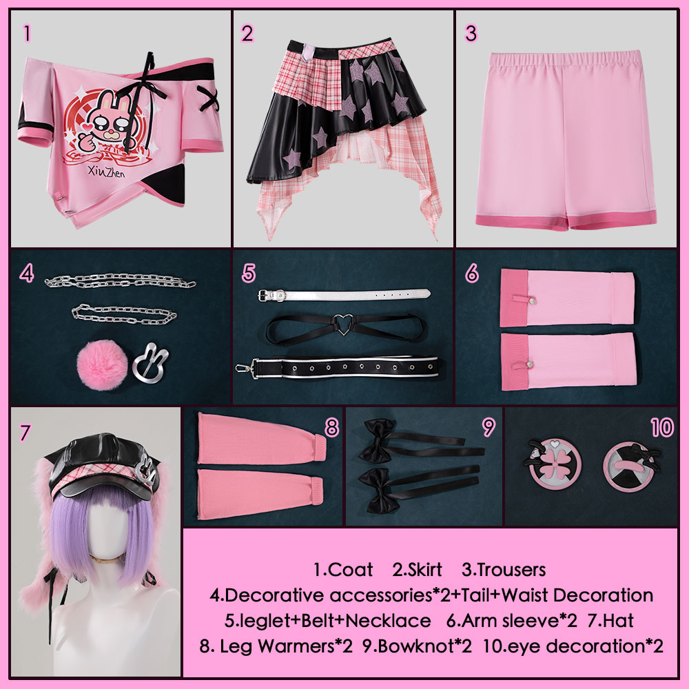 Identity v x LIPU Friend crossover Barmaid A-tier costume XIUZHEN bartender Cosplay Costume NEW Barmaid Skin Outfit Cosonsen Custom Made