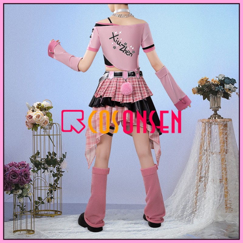 Identity v x LIPU Friend crossover Barmaid A-tier costume XIUZHEN bartender Cosplay Costume NEW Barmaid Skin Outfit Cosonsen Custom Made
