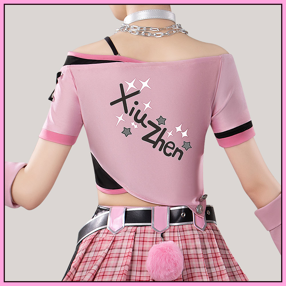 Identity v x LIPU Friend crossover Barmaid A-tier costume XIUZHEN bartender Cosplay Costume NEW Barmaid Skin Outfit Cosonsen Custom Made
