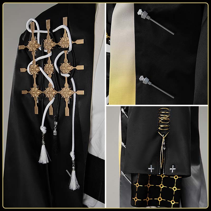 Arknights Wang Cosplay Costume New Outfit Cosonsen Custom Made