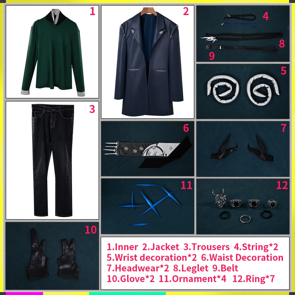 Arknights Endfield Ardashir Cosplay Costume New Outfit Cosonsen Custom Made