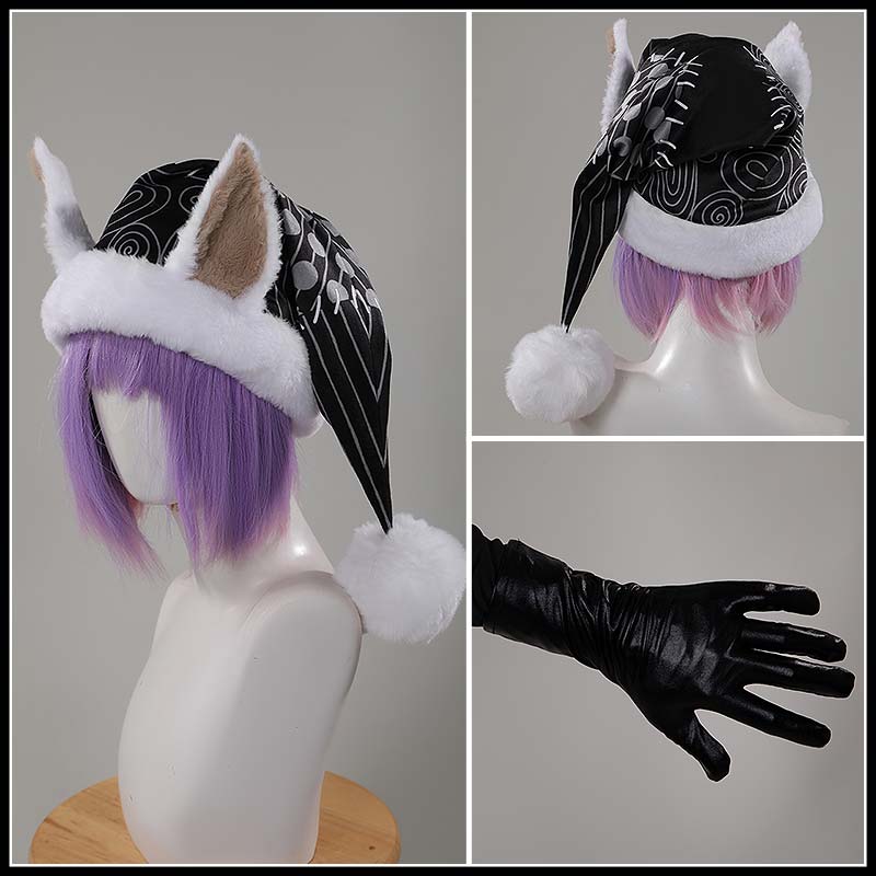 Twisted Wonderland Jack Howl Cosplay Costume Lost in the Book with Tim Burton's The Nightmare Before Christmas Outfit Cosonsen Custom Made