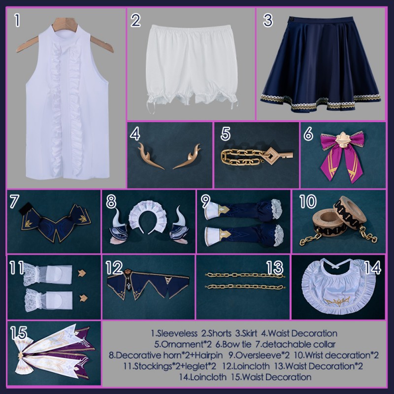 Azur Promilia Cathbelle Cosplay Costume Woman Dress Outfit Cosonsen Custom Made