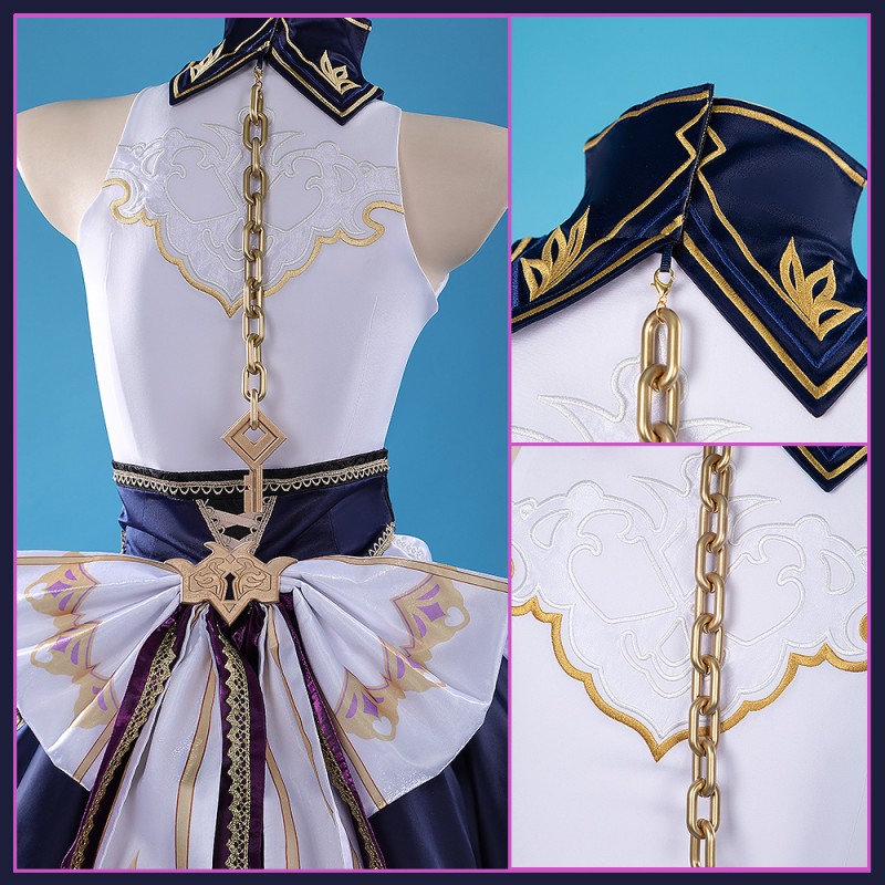 Azur Promilia Cathbelle Cosplay Costume Woman Dress Outfit Cosonsen Custom Made