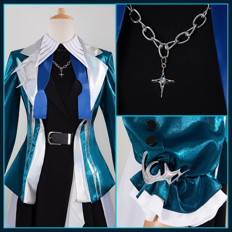Arknights Magallan Cosplay Costume 2026 Ambience Synesthesia Outfit Uniform Cosonsen Custom Size
