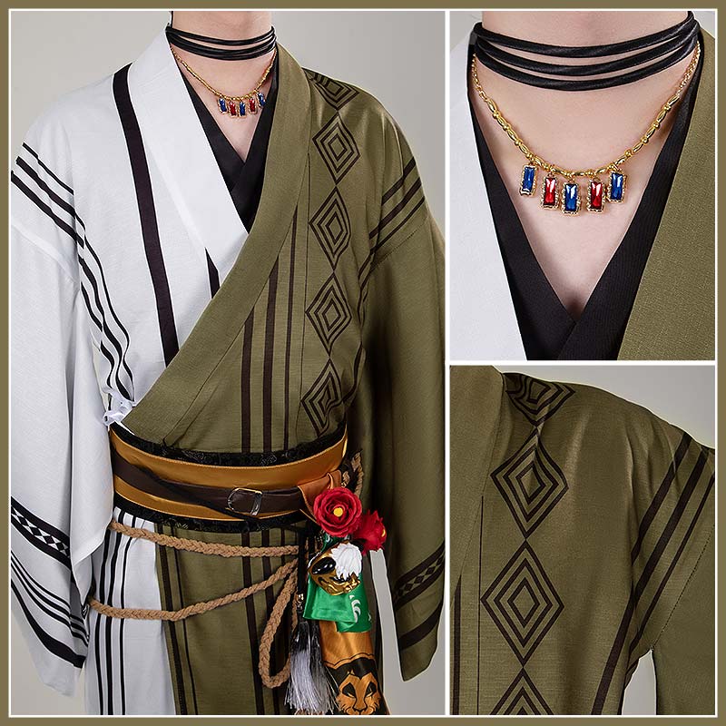 Twisted Wonderlan Savanaclaw Leona Kingscholar Cosplay Costume Sam's New Year Sale 2026 Outfit Cosonsen Custom Made