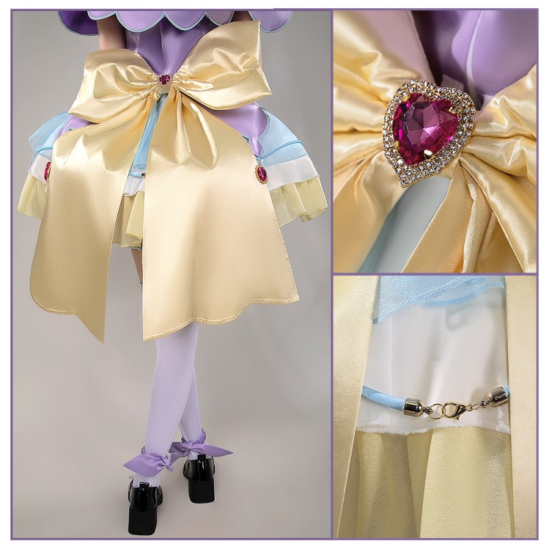 Star Detective Precure Cure Answer Cosplay Costume Cute Dress Outfit Cosonsen Custom Made